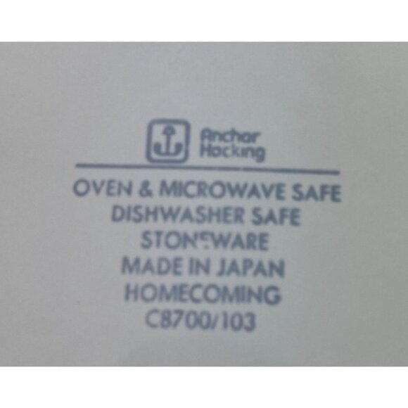 Anchor Hocking Homecoming  Christmas Holly 10-3/4 Ceramic Dinner Plate Set of 3 - Picture 7 of 9